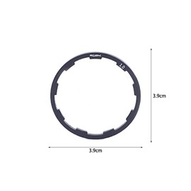 AOTISBAO 3 Pcs Bicycle Freewheel Washer Cassette Lightweight Aluminium Alloy Bracket Axle Hub Spacer for Bicycle Road Bike Mountain Bike