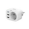 Hama Multiple Plug 4-Way (1 USB-C PD, 2 USB-A, 1