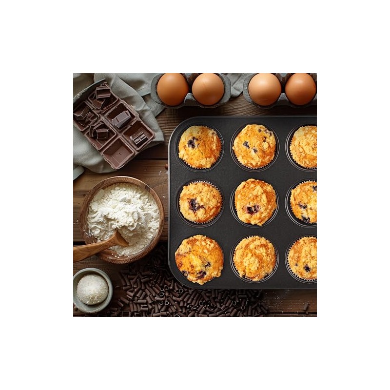 PFree Muffin Tray without Eternity Chemicals, PFAS-free Muffin Baking Mould