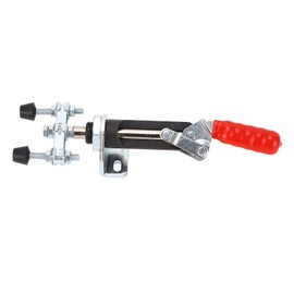 Quick Release Toggle Clamp, 250kg Holding Capacity Clamp with Push Pull Mechanism for Stable and Workpiece Fastening, Fastening for Stable and Workpiece Fastening with Side