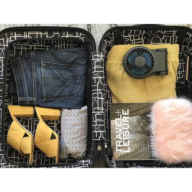 Treva 3.5 Inch Portable Desk Fan with USB Port -