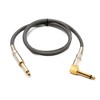 System-S Audio Cable 100 cm 6.35 mm Jack Male to