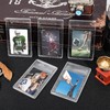 Trading Cards Protector Case Acrylic Clear Baseball Card Holders with