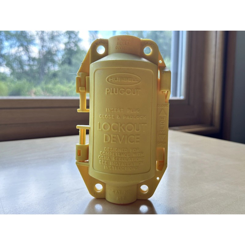 HUBBELL Plugout Lockout Device