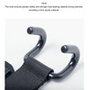 2pcs Weight Lifting Hook Heavy Duty Wrist Wraps Power Weight