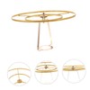WHAMVOX Retro Ceiling Light Lampshade Frame Pcs Shell Lampstand DIY