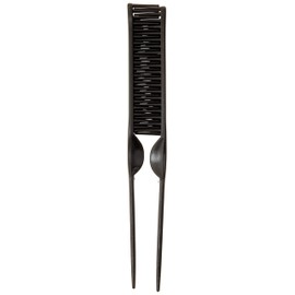 CocoBlack Naturals 3 Row Styling Comb For Detangling, Defining And Separating Curls (Black)