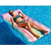 PARENTSWELL Oversized Pool Floats 72" x 36", X-Large, Fabric-Covered Pool