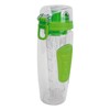 Fruit Infuser Water Bottle Anti Slip Grip Flip Top Lid