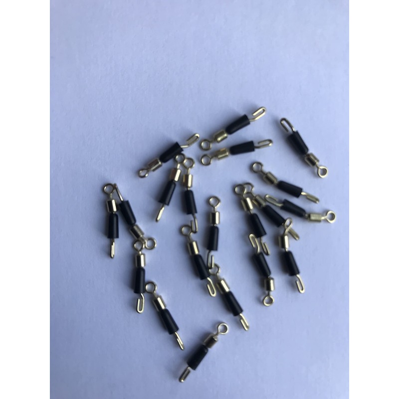 TFS Angling Quick change hook length swivel connector.10,20 or 30