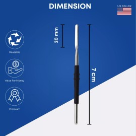 Stellmacher Instruments Inc Reusable Blade Electrodes Surgical Pencil 3/32" Electrosurgica