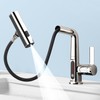 SINGSUO Bathroom Sink Faucet 1 Hole with Temperature Display, Single