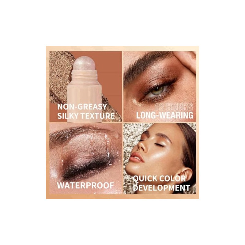 4 Colour Sombra de Ojos Stick Sets, En Barra Eyeshadow