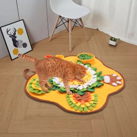 TBvechi Snuffle Mat for Dogs Pet Treats Feeding Mat Non-Slip Dog Puzzle Toys Snuffle Mat