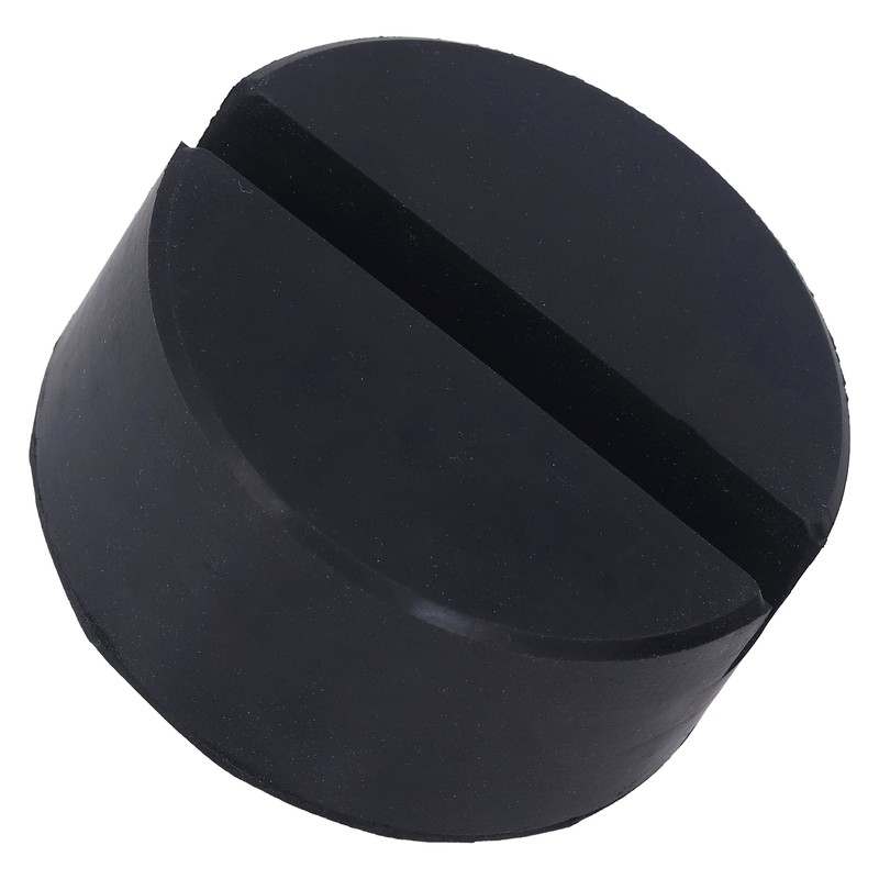 4PCS Rubber Jack Lifting Pad Adapter Floor Round Slotted Frame