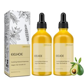 (𝟏𝟐𝟎𝐌𝐋) Veganic Natural Hair Growth Oil, Veganic Hair Oil, Carvenchi Natural Hair Growth Oil,Rosemary Oil for Hair Growth Organic for Thin Hair,Hair Oil for Dry Damaged Hair and Growth