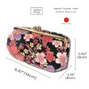 Terra Distribution Kiss Lock Small Makeup Bag for Purse [