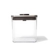 OXO Airtight 2.6L Stainless Steel Pop Container, Big Square, Short,