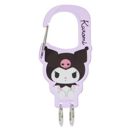 Sanrio 590428 Acrylic Frame Key Holder, Kuromi Kuromi Character, 1.9 x 0.1 x 3.5 inches (4.8 x 0.4 x 9 cm)