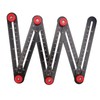 Aluminum Alloy Multi Angle Measuring Ruler Universal Opening Locator Measurement
