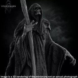 Stormborn Collectibles Grim Reaper Death Miniature For Dungeons And Dragons RPG Gift 32mm And 75mm - 54mm