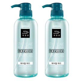 Mise-en-scène Style Care Stronghold Hair Gel Hard 500mlx2 + Free Gift / 미쟝센 스타일케어 스트롱홀드 헤어젤 하드 500mlx2개 + 사은품증정