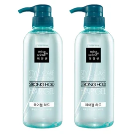 Mise-en-scène Style Care Stronghold Hair Gel Hard 500mlx2 + Free Gift / 미쟝센 스타일케어 스트롱홀드 헤어젤 하드 500mlx2개 + 사은품증정