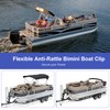 99-001524 Bimini Top Bracket Pontoon Top Bimini Clips for Boats,