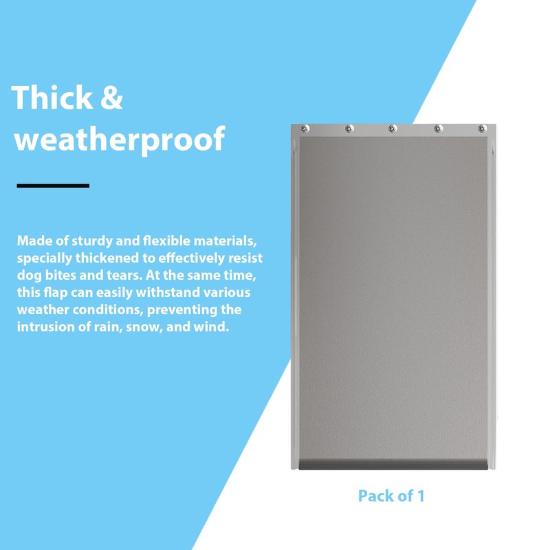 Petoasis Dog Door Parts Replace Old Dog Door Flap for