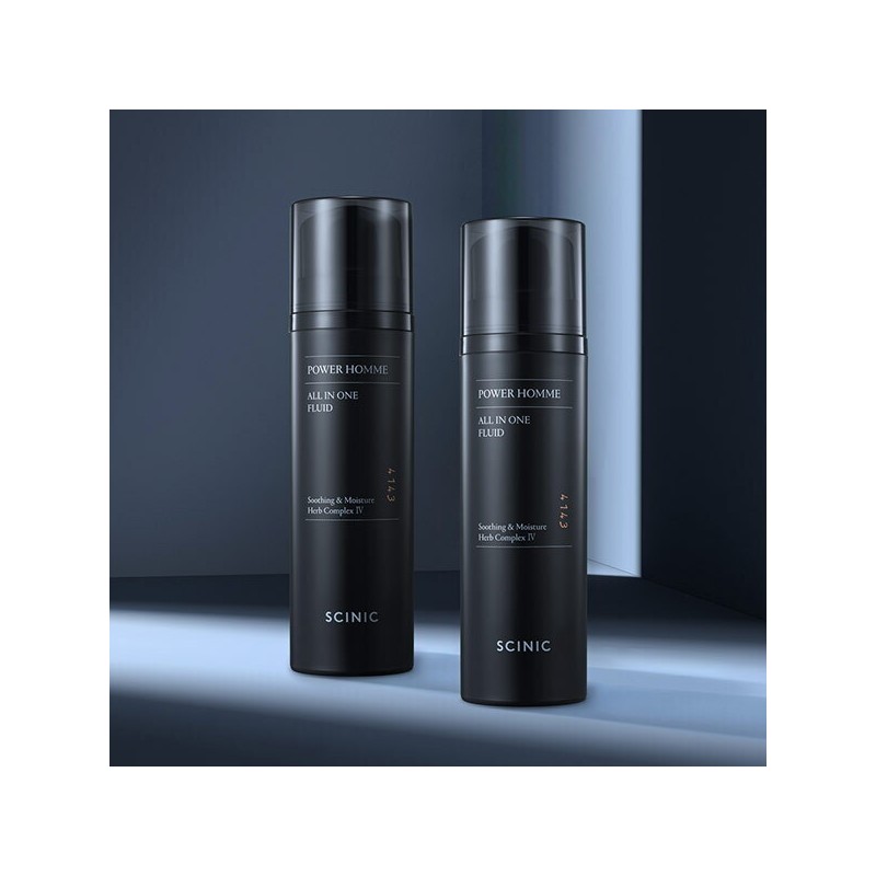 Synic 싸이닉 파워 옴므 올인원 플루이드 150ml 대용량 2개 Cygnus