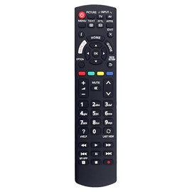 N2QAYB001180 Replacement Remote Control for Panasonic Smart LED TV TX-65FX603E TX-65FX620E TX-40GX710E TX-43FX623E TX-49FSW504 TX-24FS503E TX-49FX633E TX-55FXW654 TX-55FXW654 X-55FXWWW654 TX-24FS503E