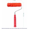 7'' Texture Roller DIY Decorative Art Pattern Paint Roller Rubber