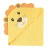 Luvable Friends "Lion" Hooded Towel - yellow, one size