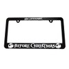 Nightmare Before Christmas License Plate Frame Holder Jack Skellington