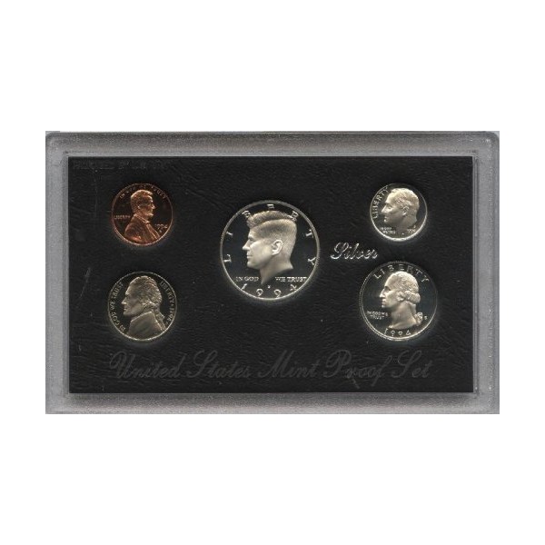 1994 US Mint Silver Proof Set with Certificate of Authenticity