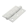 TIMCO Twin Ball Bearing Hinges Steel White - 76 x