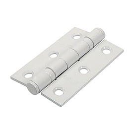 TIMCO Twin Ball Bearing Hinges Steel White - 76 x 51