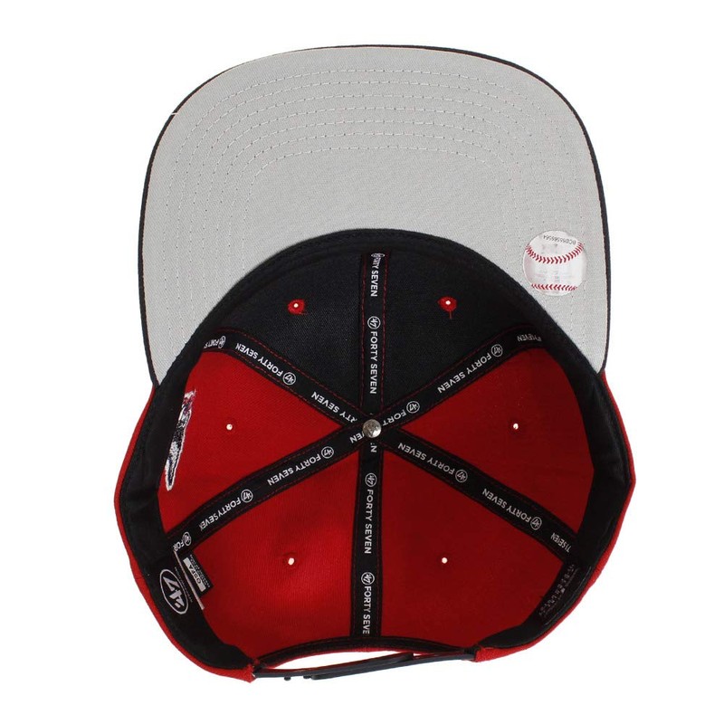 '47 Angels Sure Shot Two Tone '47 CapTAIN Red B-SRSTT04WBP-RD