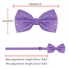 Allegra K One-Touch Bowtie, Polka Dot Pattern, Adult, Formal Bowtie,