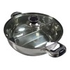 HCX 32 cm Shabu Shabu Dual Sided Hot Pot With