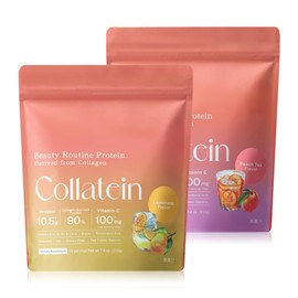Collatein コラテイン コラーゲンプロテイン レモネード味 ピーチティー味 2点セット