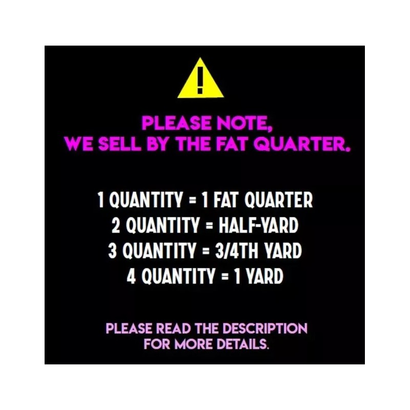 Sanrio Little Twin Stars/Cotton Fabric (Sheeting) Fat Quarter Ships from