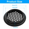 Unlorspy 20 Pcs Circular Soffit Vents 2.1 Inch(53mm) Stainless Steel
