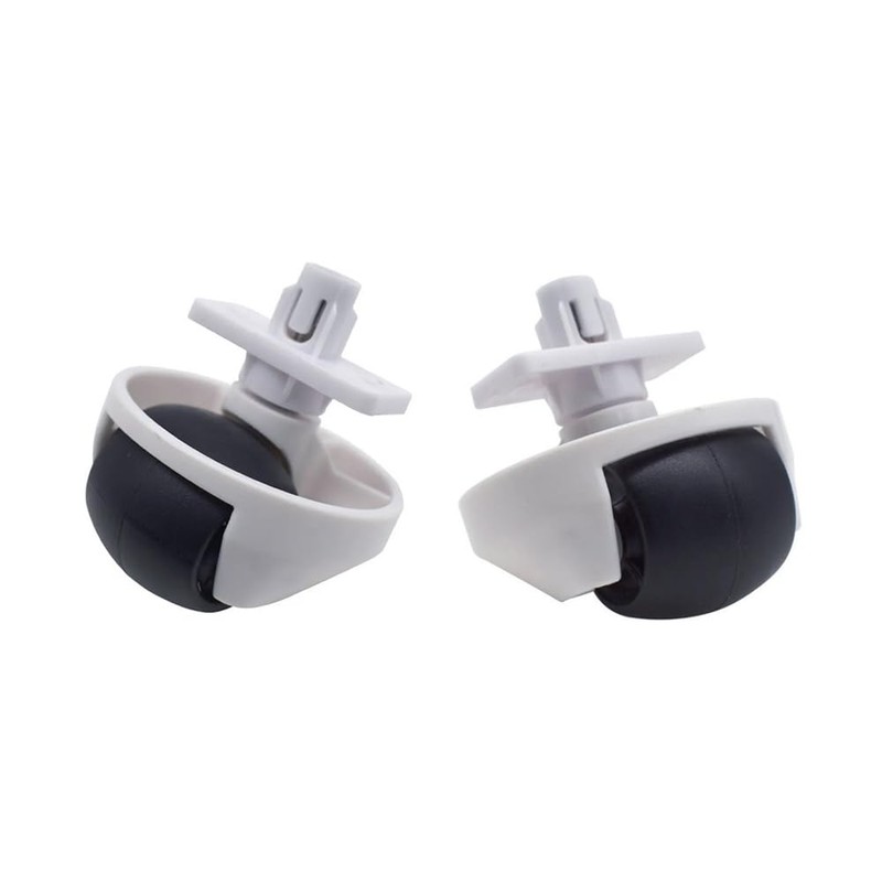 WYZBEN 2-Pack Front Casters Wheels Replacement Compatible with Roborock S4,