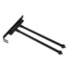 Stainless Steel Swivel Towel Hanger Holder Black Rotating Movable Towel