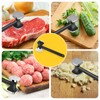 Meat Tenderiser, Double-Sided Non-Stick Stainless Steel Cutlet Tenderiser, Meat Hammer