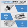 RVMARINEPAT Heavy Duty Linear Actuator 12V 330lb/1500N Load, 6" Stroke,