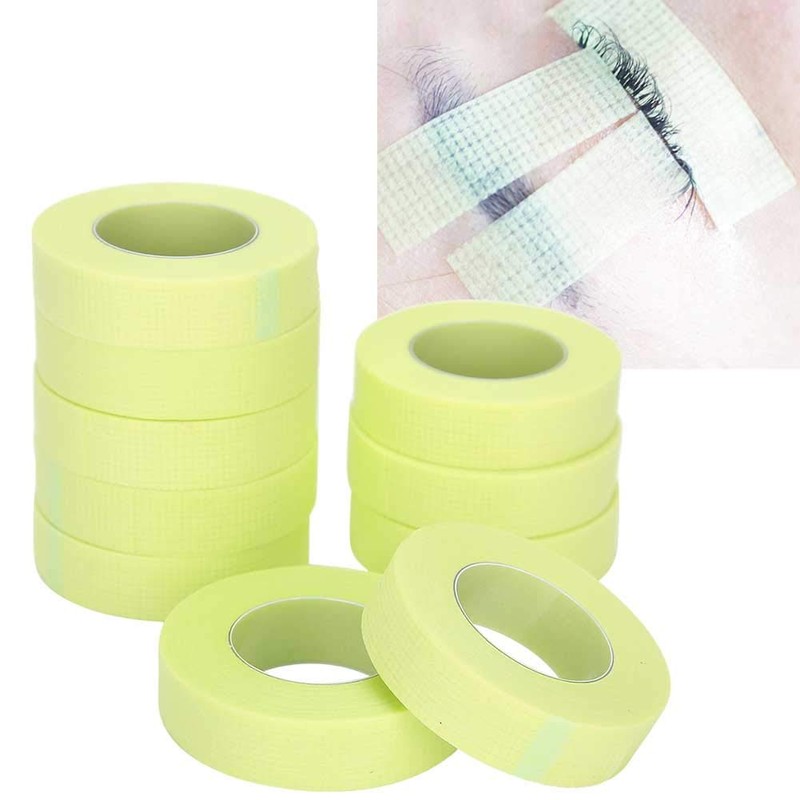 Eyelash Extension Tape, 10 Rolls Good Fit Graft Eyelash Isolation