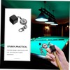Totority Professional Pool Cue Chalk Holder with Protective Cover Durable