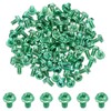 PATIKIL M4 x 6mm Thread Ground Screws, 100 Pack Green